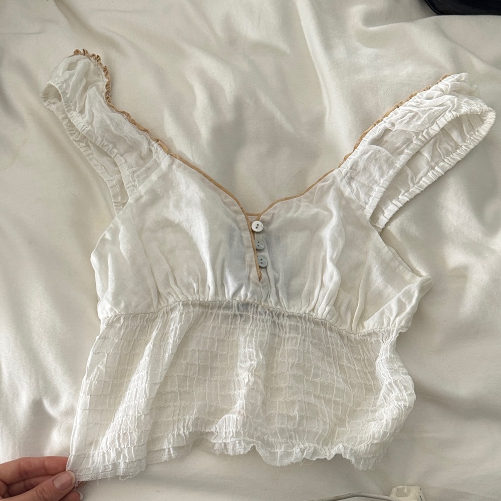 Free people linen top